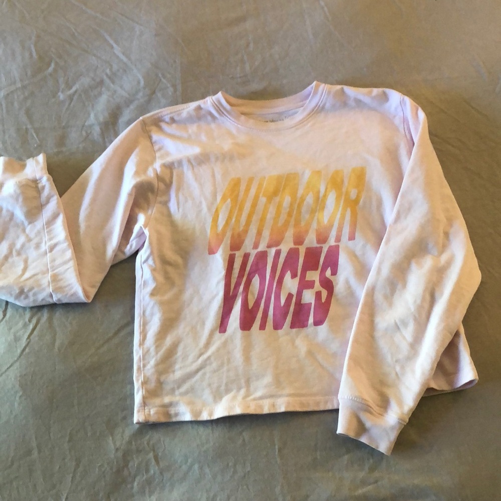 Outdoor Voices crop sweater